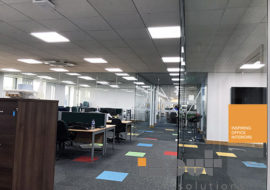 glass partitions Leeds glazed office partitioning glazing bespoke made to measure - 7