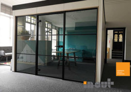 Glass Room Walls DivideUK Interior Doors Home Installers Glazed Office Partitions Costs Installed Leeds Prices Yorkshire Noise Reducing Double Single Glazing -